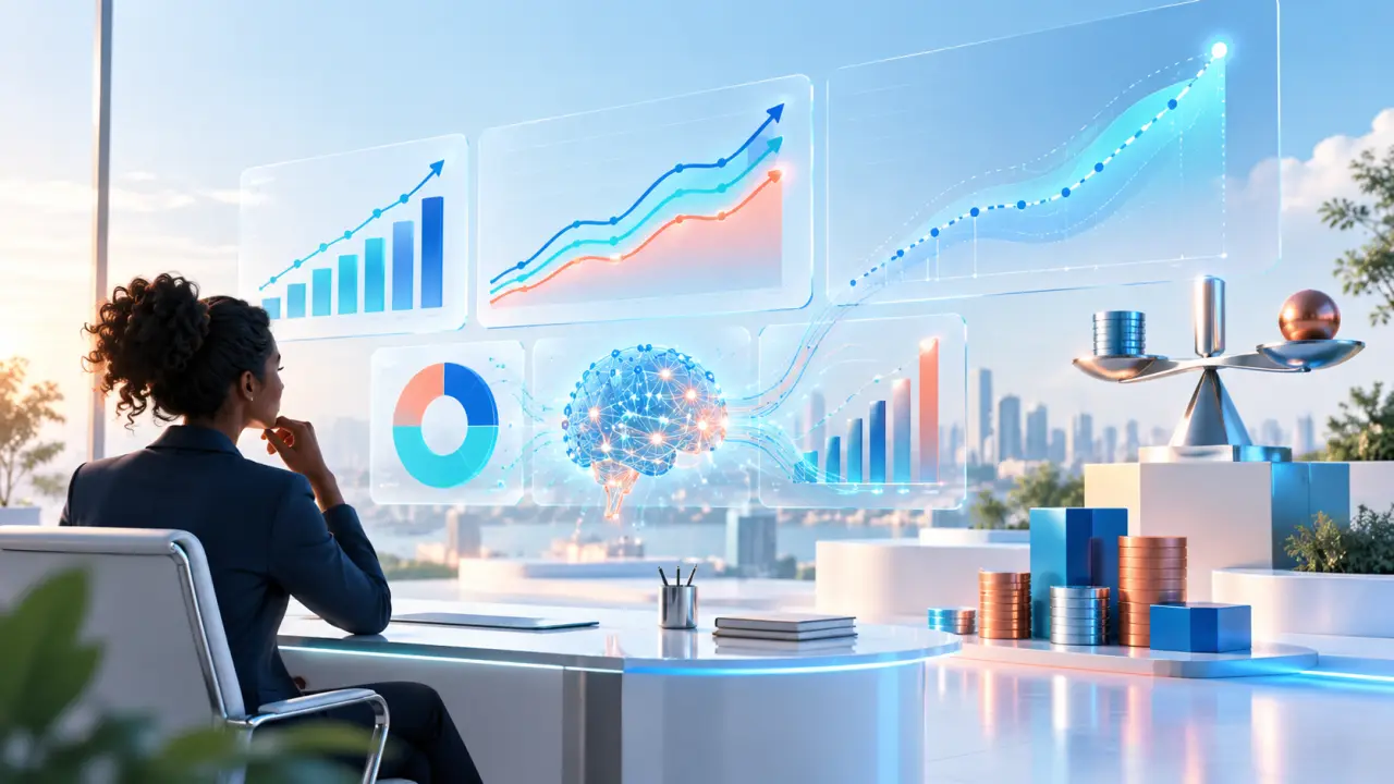 Tableau de bord intelligent illustrant le pilotage data et l’optimisation des marges