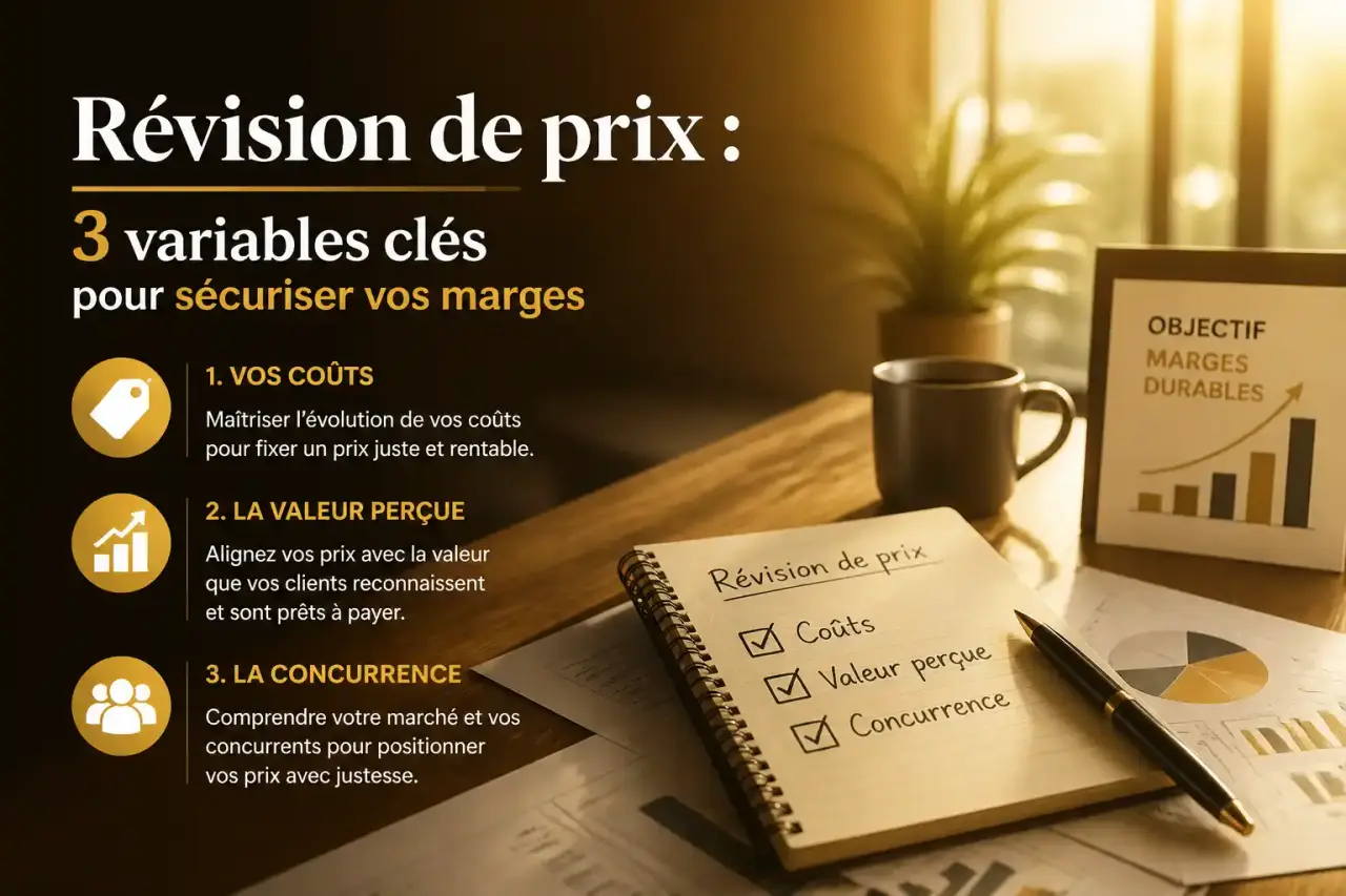 Révision de prix : 3 variables clés pour sécuriser vos marges