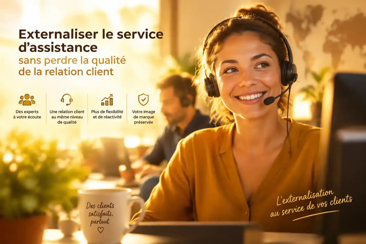 Externaliser le service d’assistance sans perdre la qualité de la relation client